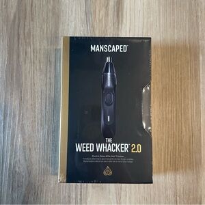 MANSCAPED The Weed Whacker 2.0 Men's Electric Nose & Ear Hair Trimmer - Black.